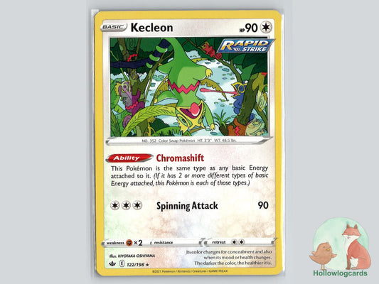Kecleon (122/198) - Chilling Reign Pokémon Card