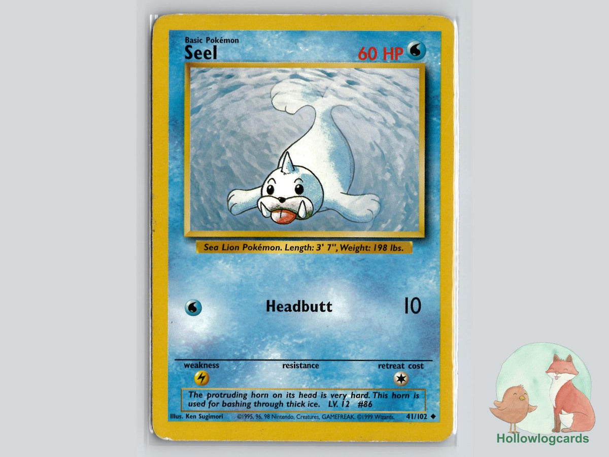 Seel (41/102) - Base Pokémon Card