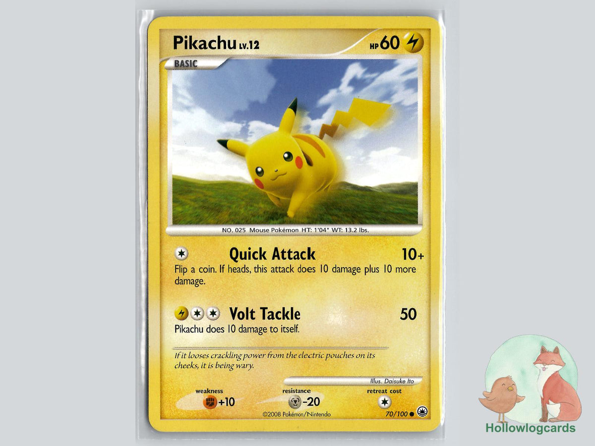 Pikachu (70/100) - Majestic Dawn Pokémon Card