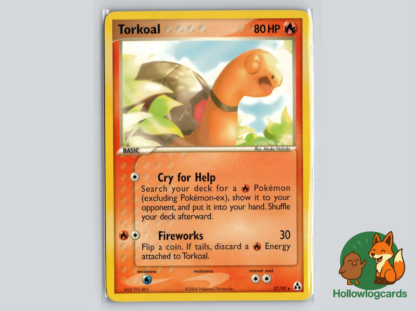 Torkoal (27/92) - Legend Maker Pokémon Card
