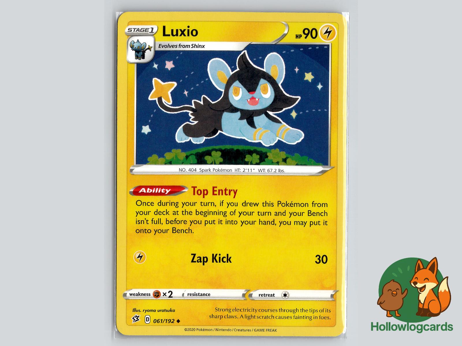 Luxio (061/192) - Rebel Clash Pokémon Card