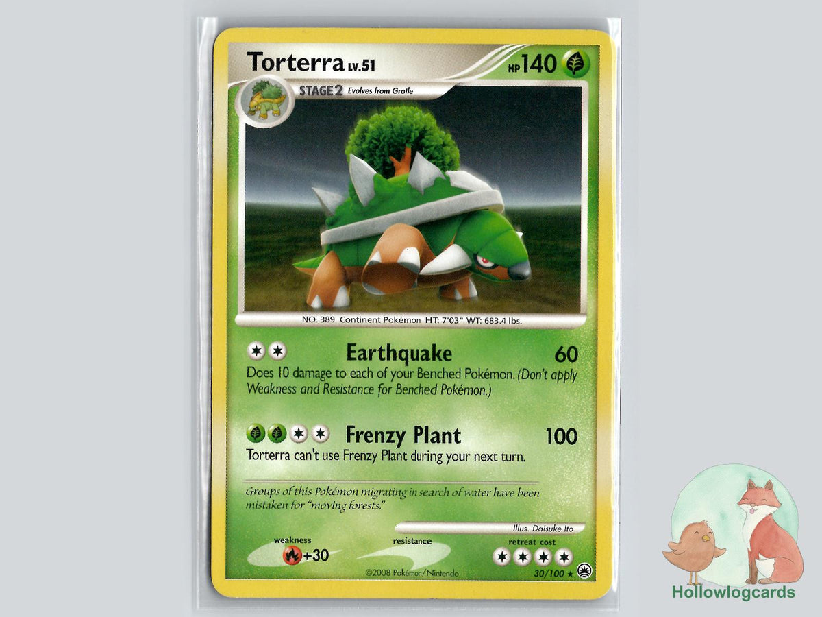 Torterra (30/100) - Majestic Dawn Pokémon Card