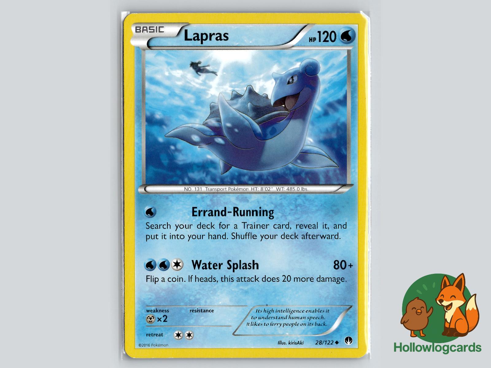 Lapras (28/122) - BREAKpoint Pokémon Card