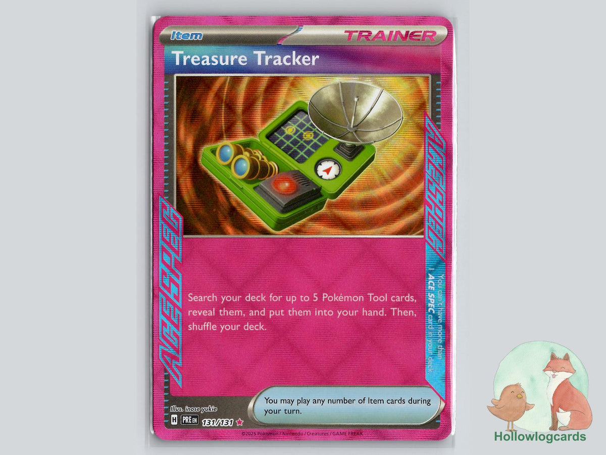 Treasure Tracker (131/131) - Prismatic Evolutions Pokémon Card