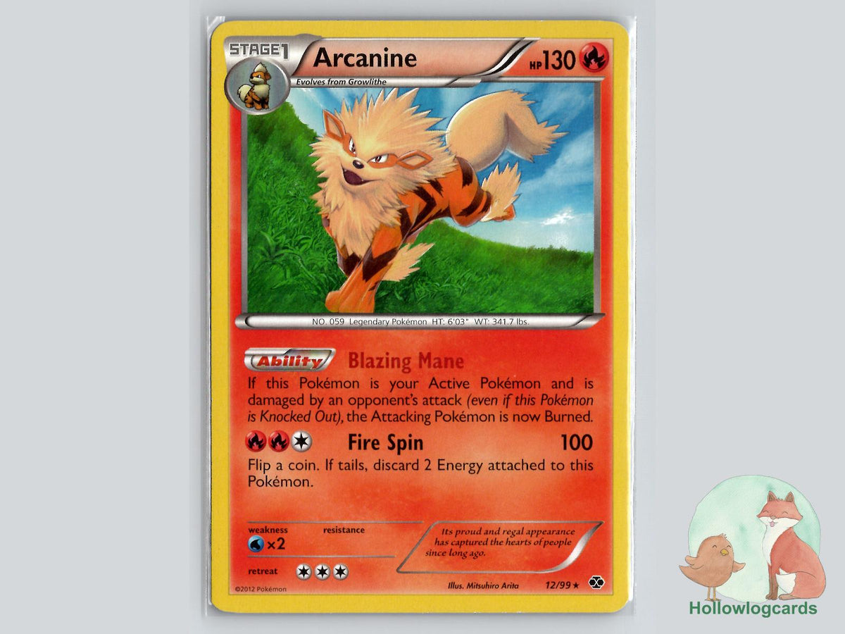Arcanine (12/99) - Next Destinies Pokémon Card