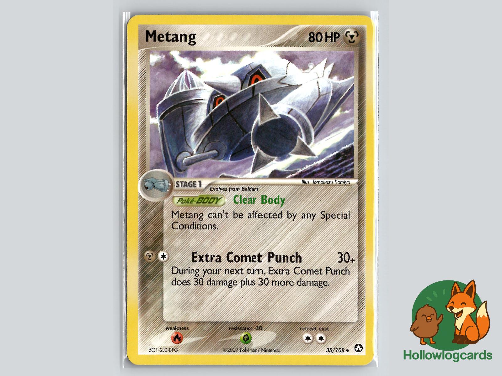 Metang (35/108) - Power Keepers Pokémon Card