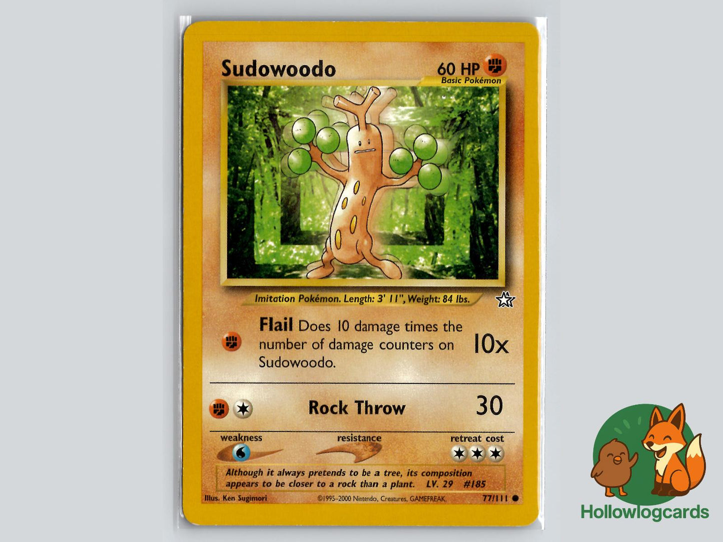 Sudowoodo (77/111) - Neo Genesis Pokémon Card