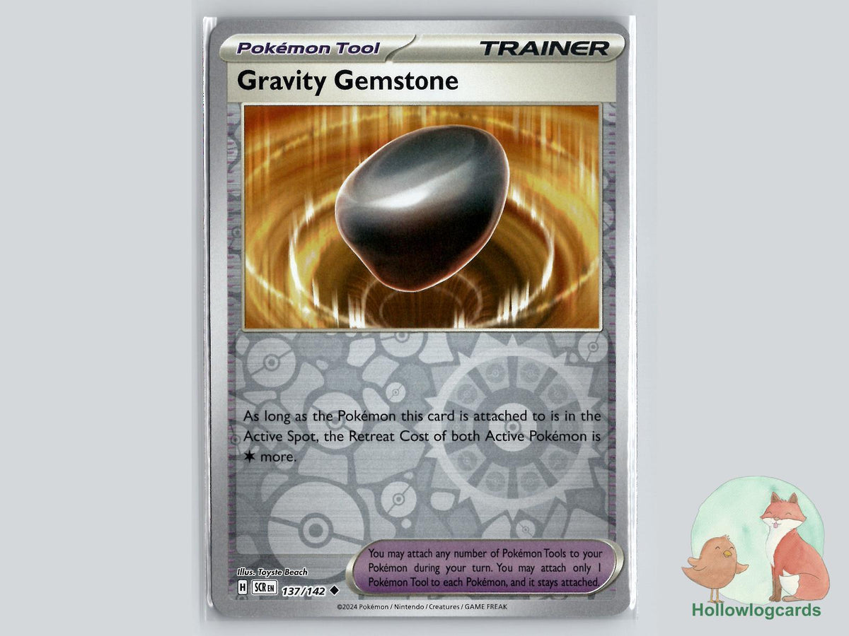 Gravity Gemstone (137/142) - Stellar Crown Pokémon Card