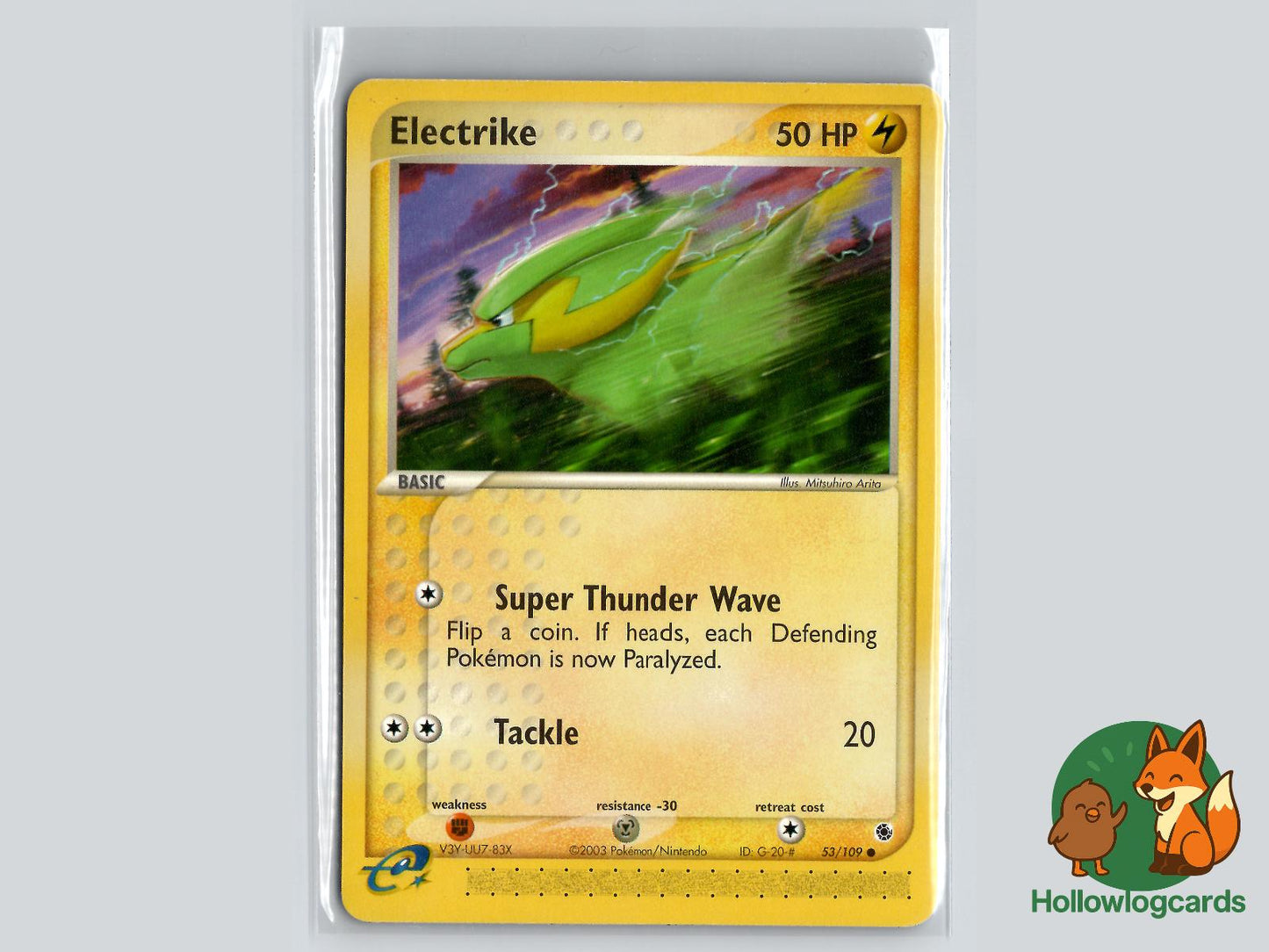 Electrike (53/109) - Ruby & Sapphire Pokémon Card