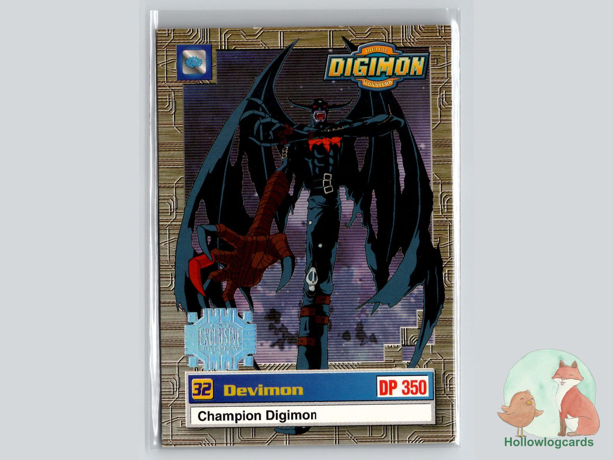 Devimon (30/34) 1999 Upper Deck Digimon card