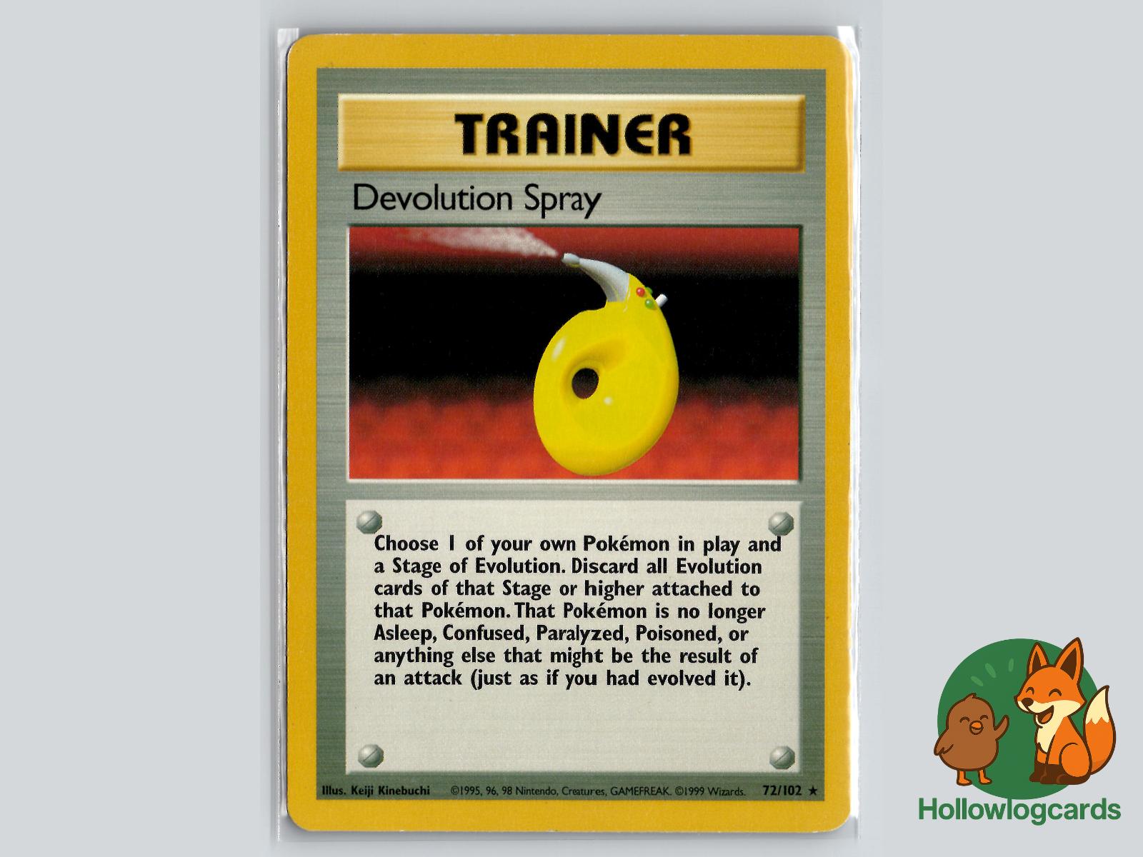 Devolution Spray (72/102) - Base Pokémon Card