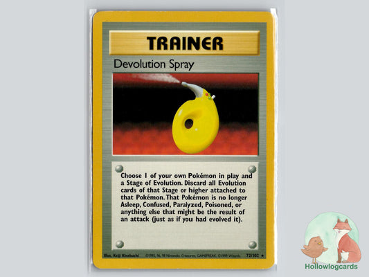 Devolution Spray (72/102) - Base Pokémon Card