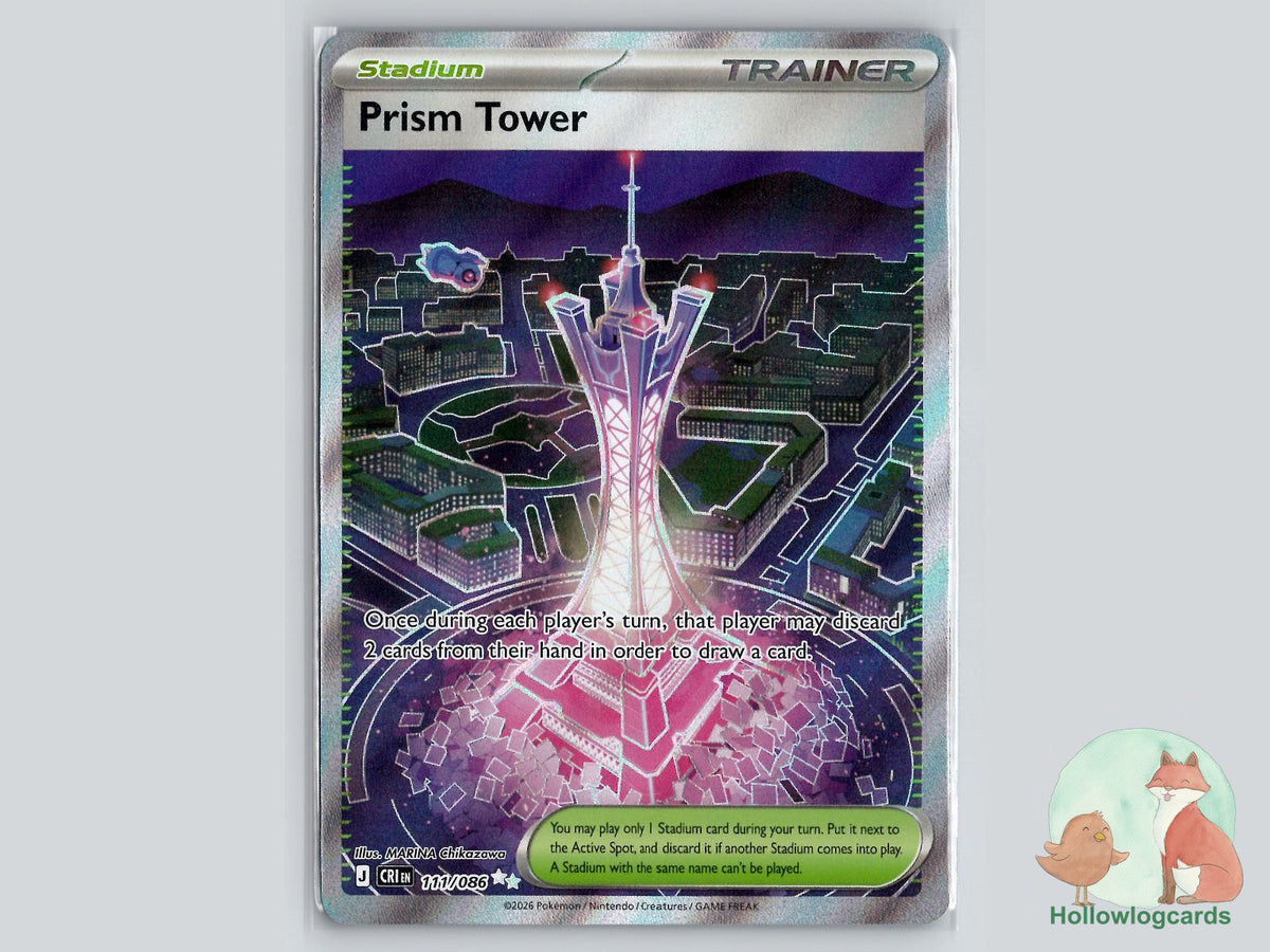 Prism Tower (111/086) Pokémon Card