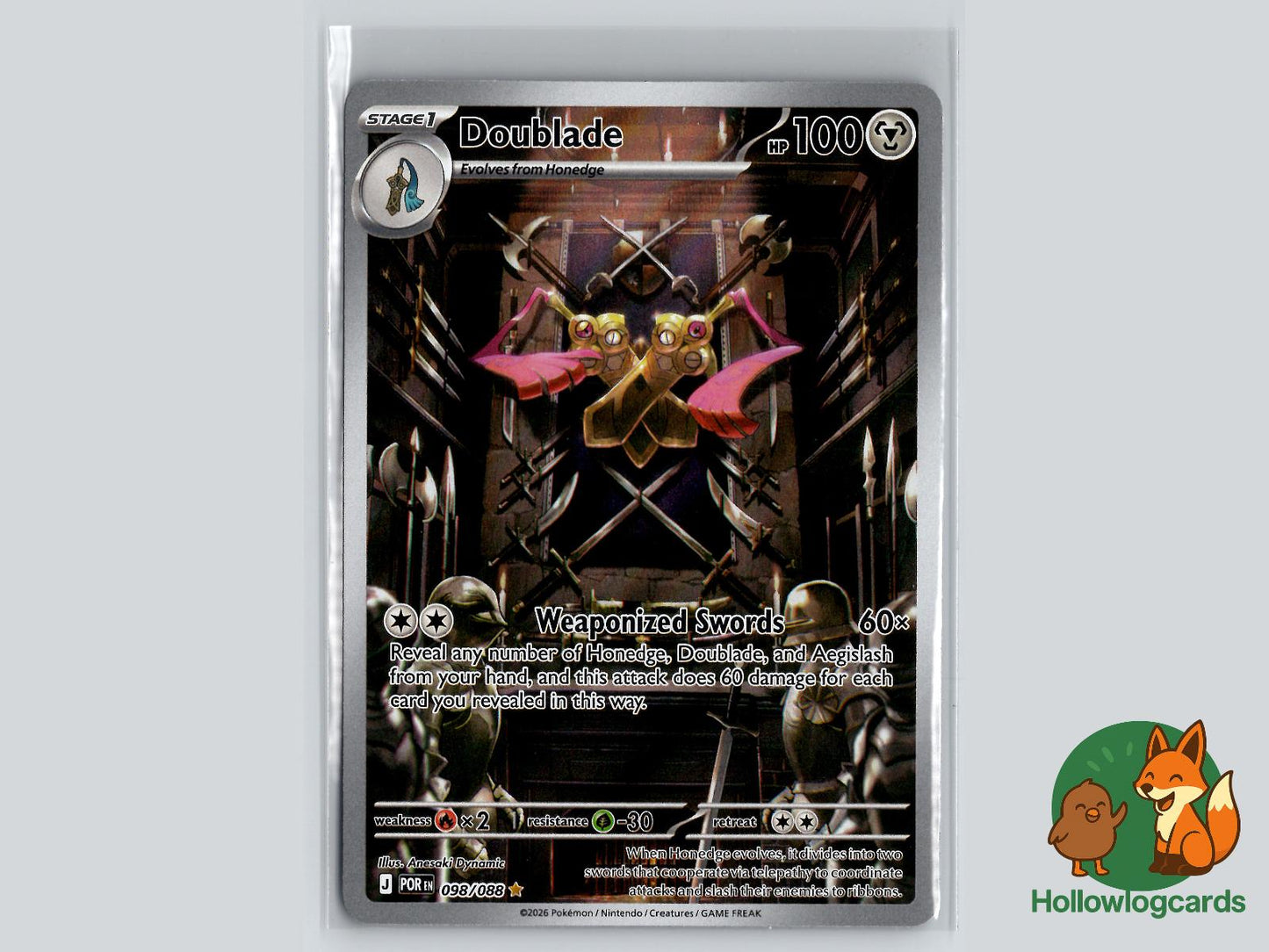 Doublade (098/088) Pokémon Card