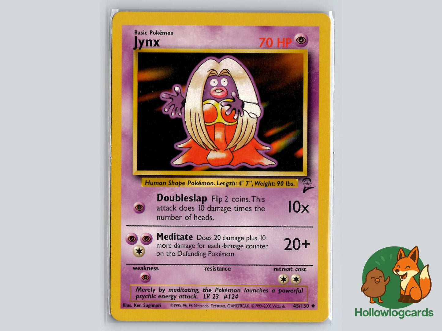 Jynx (45/130) - Base Set 2 Pokémon Card