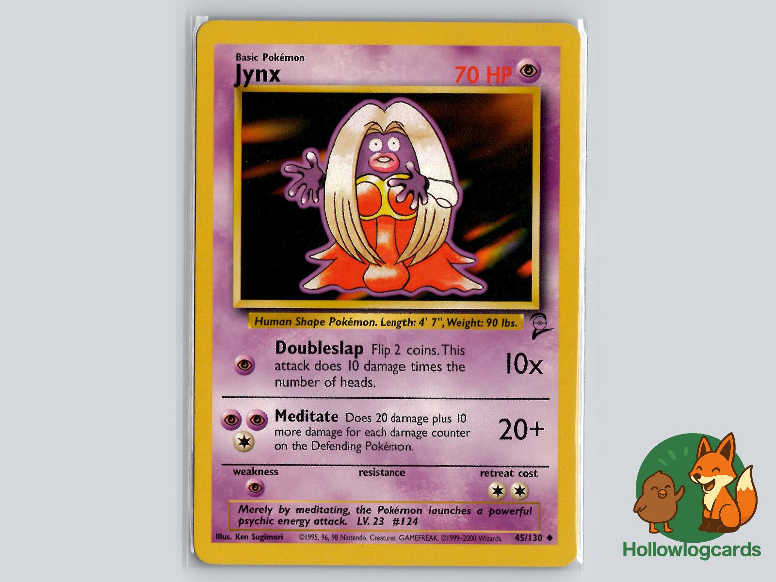 Jynx (45/130) - Base Set 2 Pokémon Card