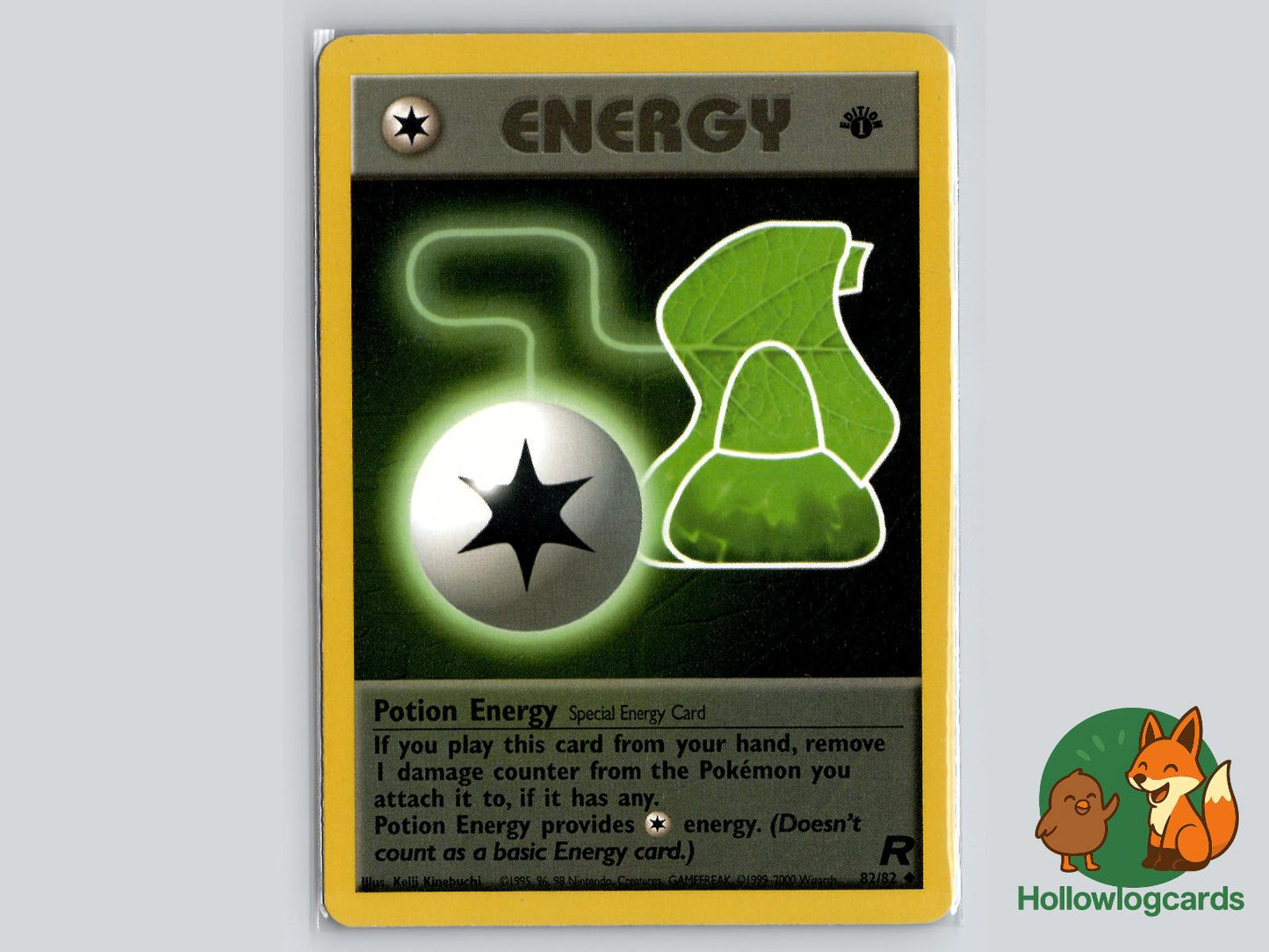 1st Edition Potion Energy (82/82) - Team Rocket Pokémon Card