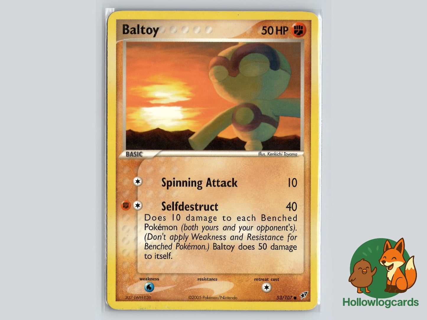 Baltoy (53/107) - Deoxys Pokémon Card
