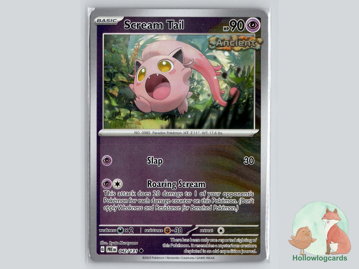 Scream Tail (042/131) - Prismatic Evolutions Pokémon Card