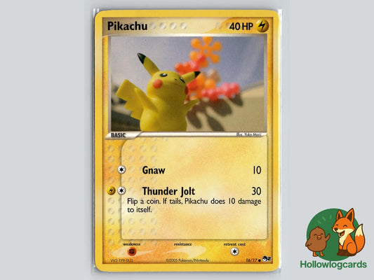 Pikachu (16/17) - POP Series 2 Pokémon Card