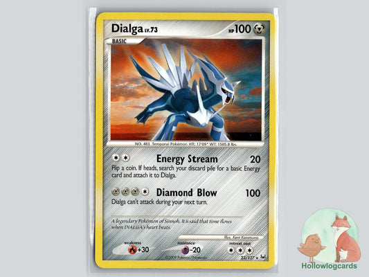 Dialga (23/127) - Platinum Pokémon Card