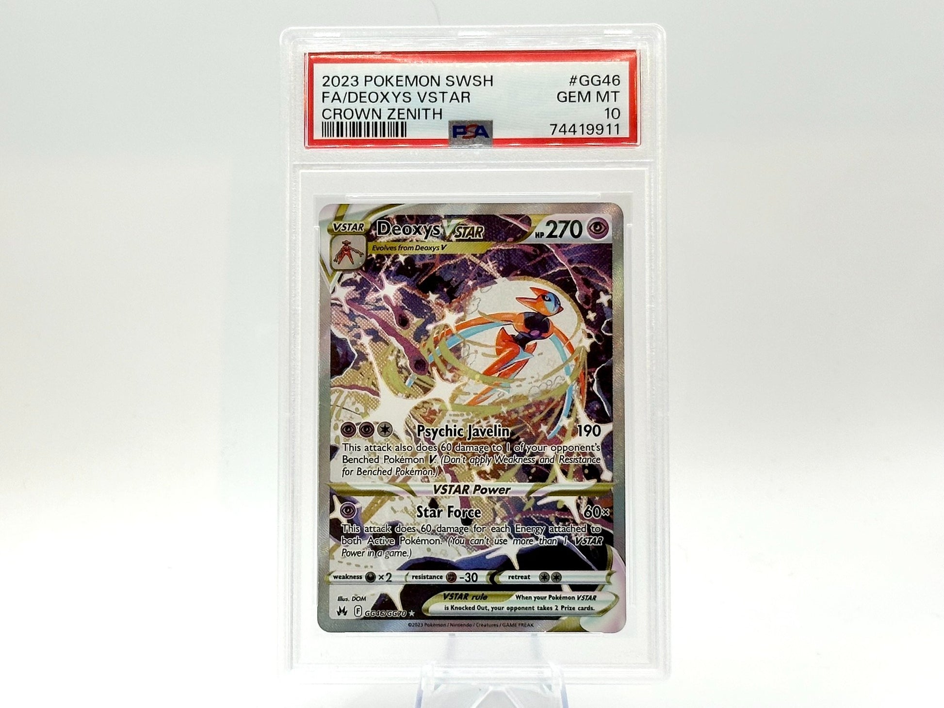 Image of Deoxys VSTAR Crown Zenith (CRZ) #GG46