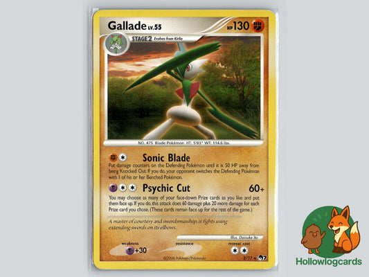 Gallade (2/17) - POP Series 7 Pokémon Card