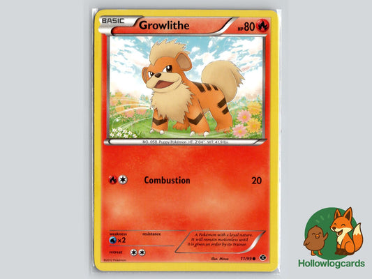 Growlithe (11/99) - Next Destinies Pokémon Card