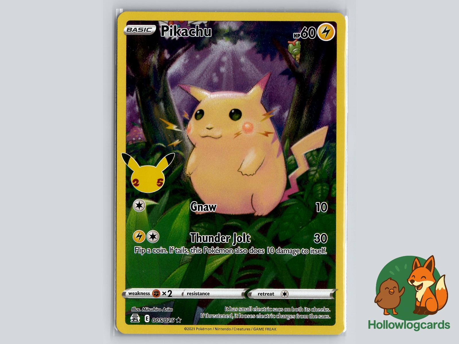 Pikachu (005/025) - Celebrations Pokémon Card