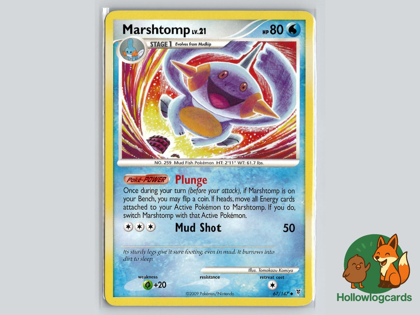 Marshtomp (67/147) - Supreme Victors Pokémon Card