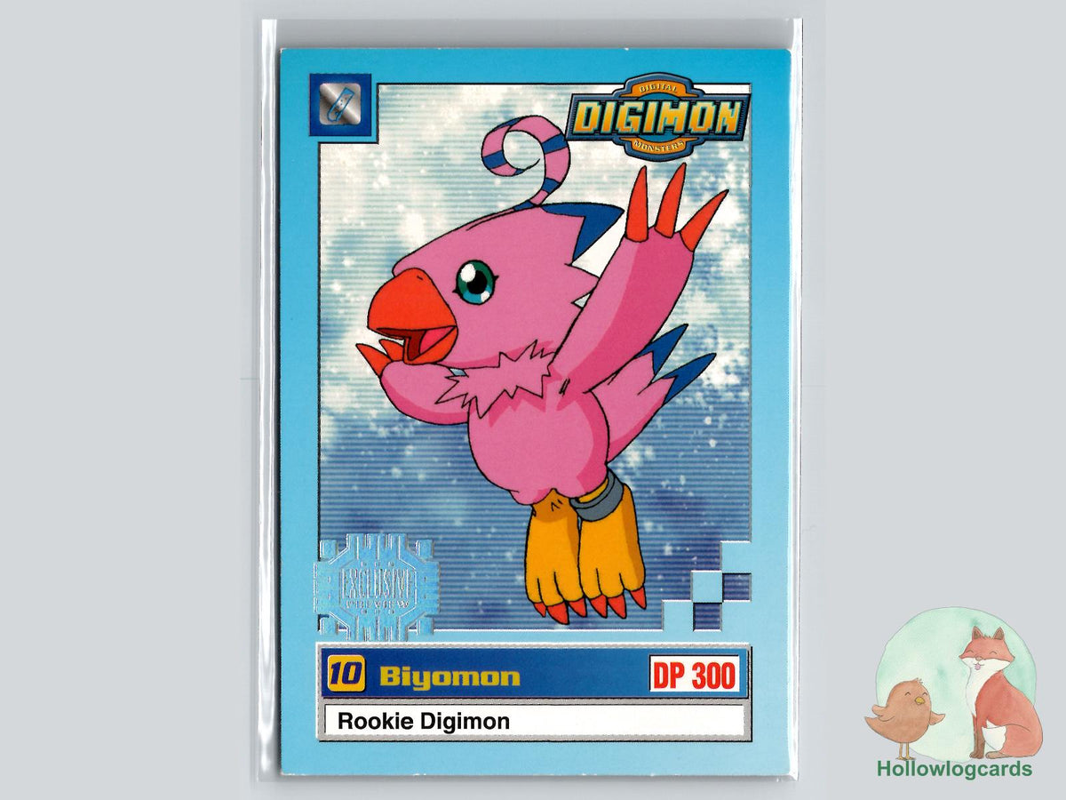 Biyomon (13/34) 1999 Upper Deck Digimon card