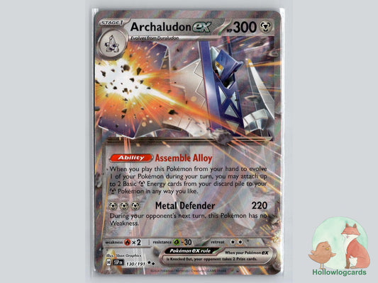 Archaludon ex (130/191) - Surging Sparks Pokémon Card