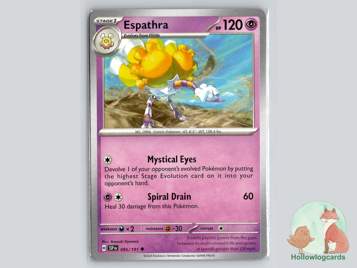 Espathra (095/191) - Surging Sparks Pokémon Card
