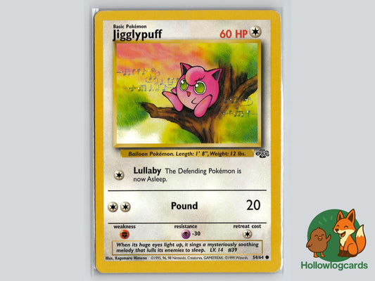 Jigglypuff (54/64) - Jungle Pokémon Card