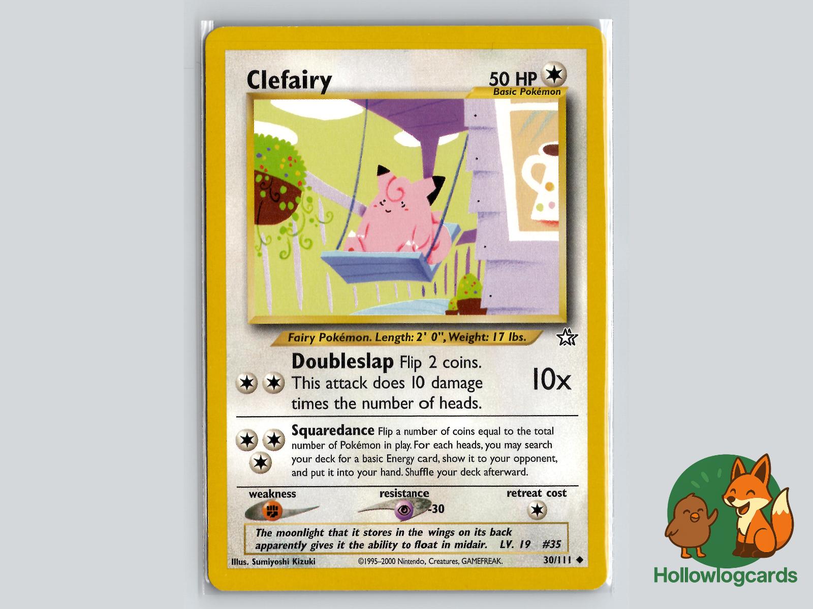 Clefairy (30/111) - Neo Genesis Pokémon Card