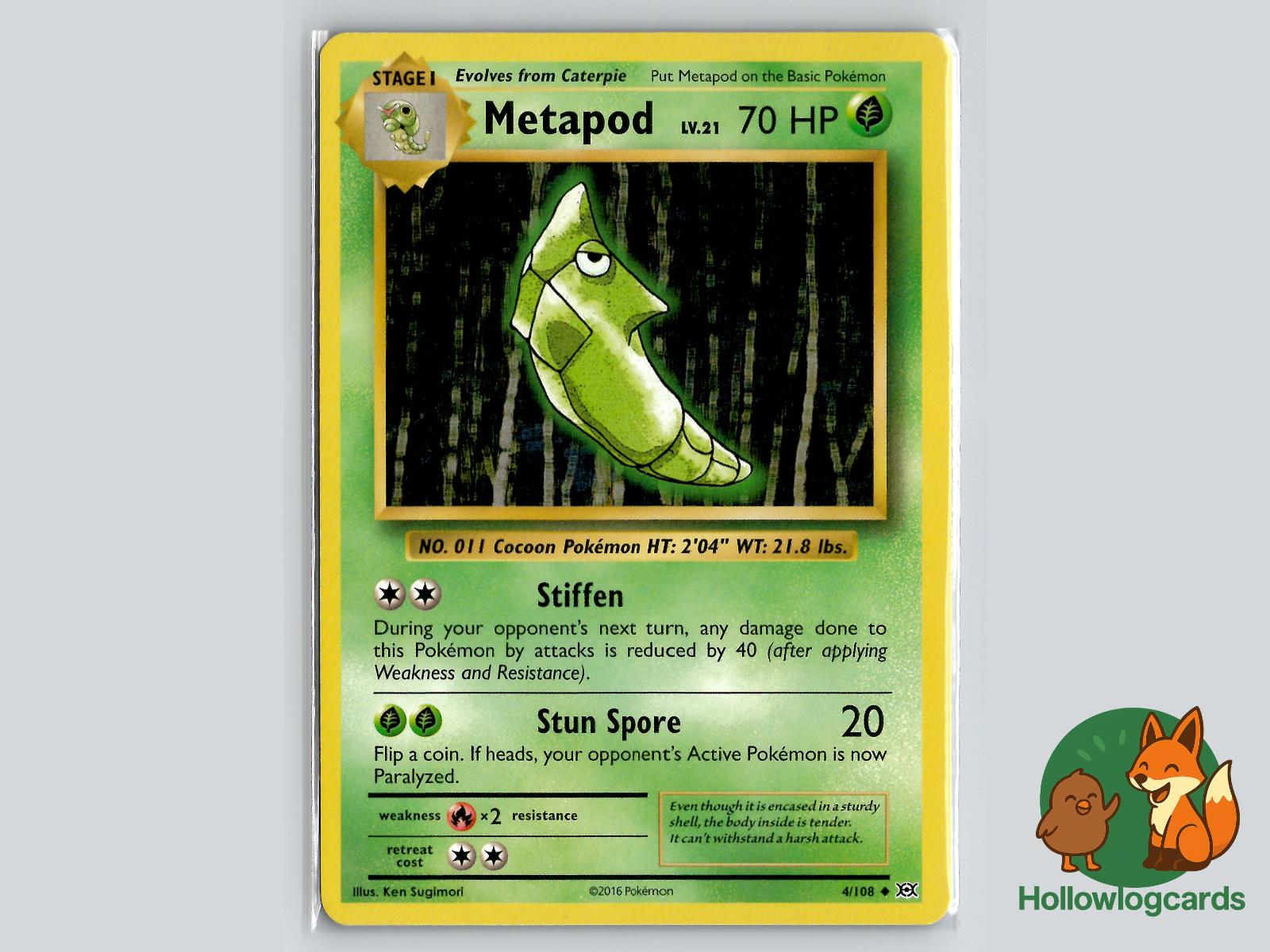 Metapod (4/108) - Evolutions Pokémon Card