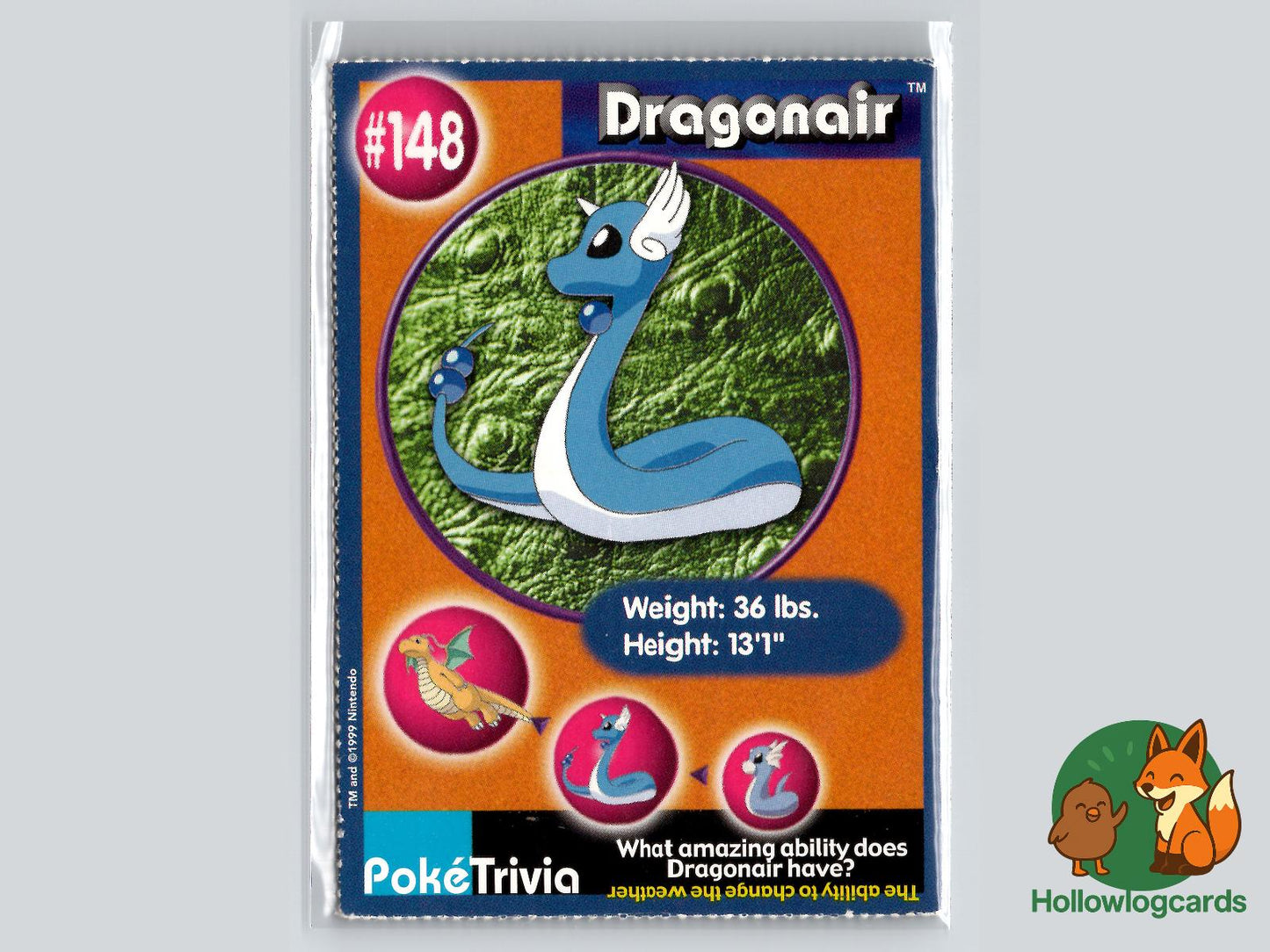 Dragonair (148) - Dragon Pokémon Card