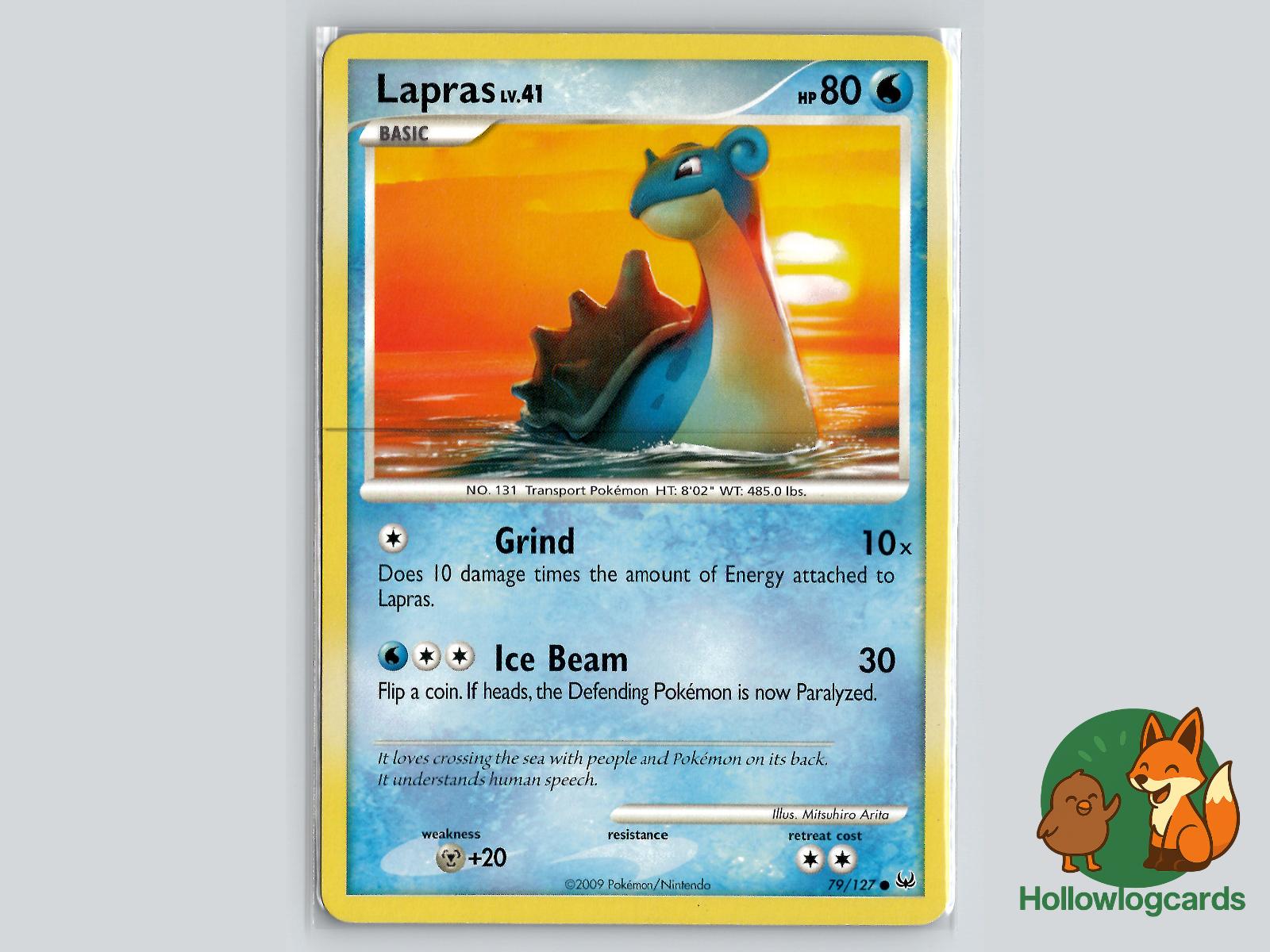 Lapras (79/127) - Platinum Pokémon Card