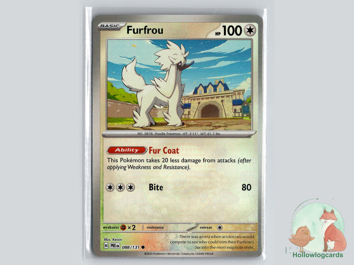 Furfrou (088/131) - Prismatic Evolutions Pokémon Card