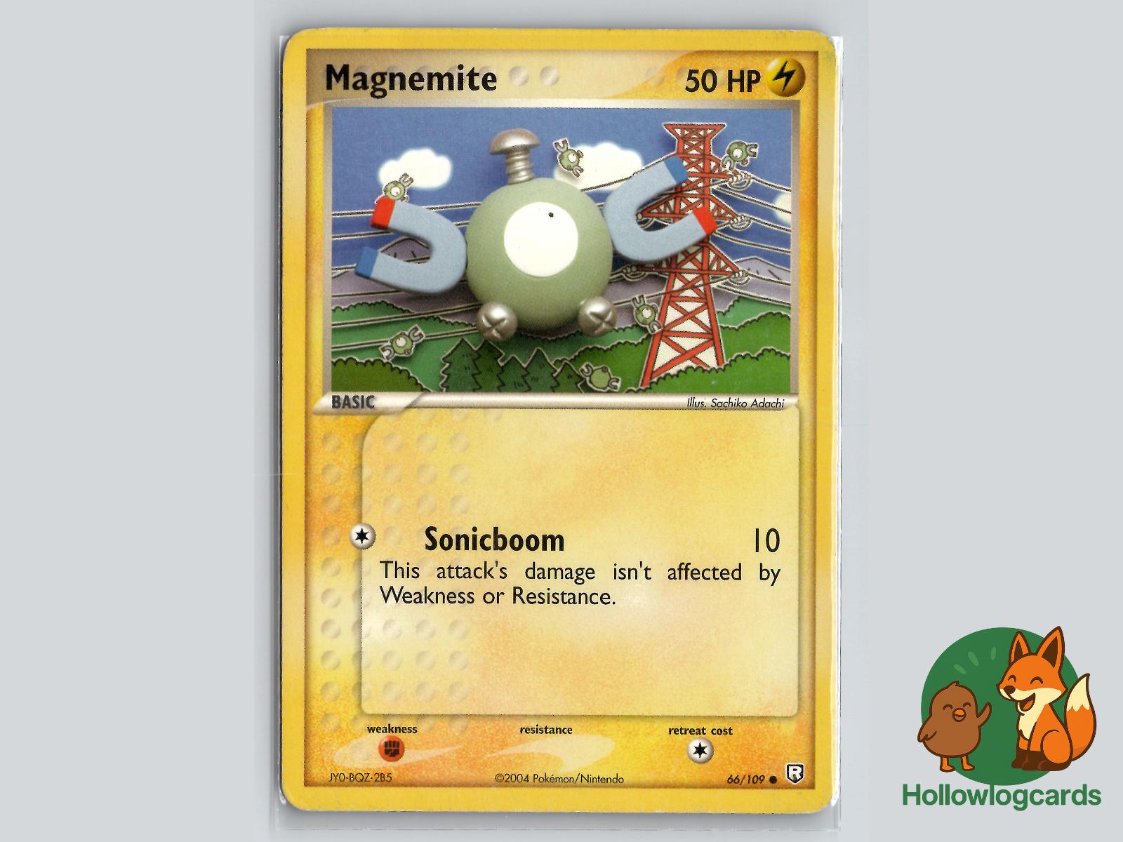 Magnemite (66/109) - Team Rocket Returns Pokémon Card