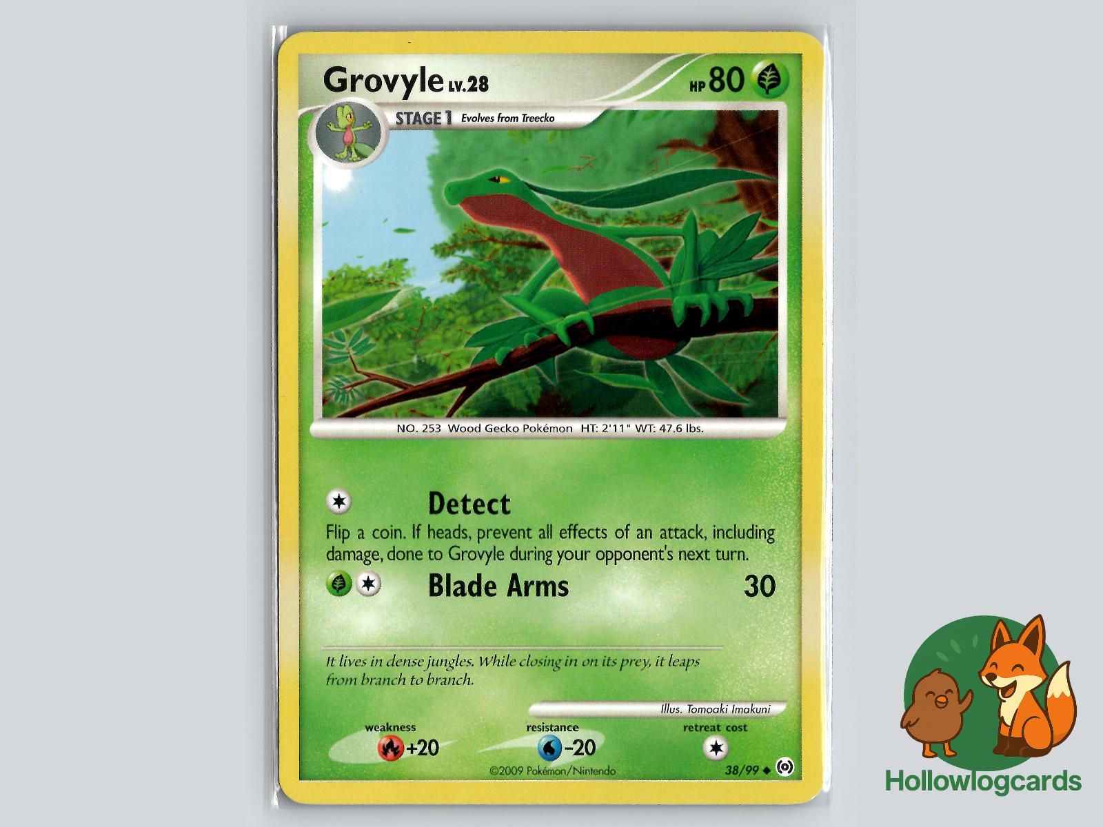 Grovyle (38/99) - Arceus Pokémon Card