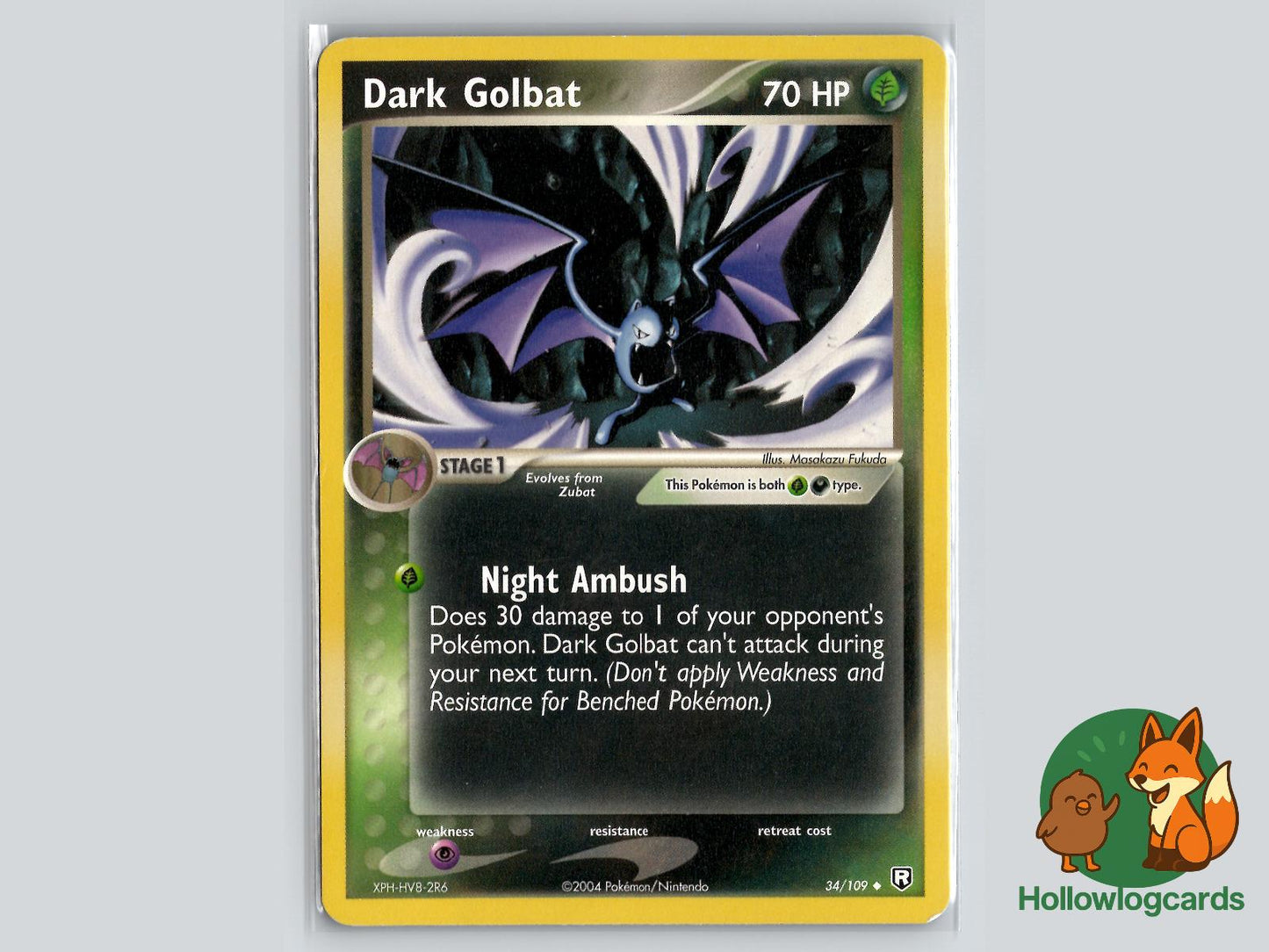 Dark Golbat (34/109) - Team Rocket Returns Pokémon Card