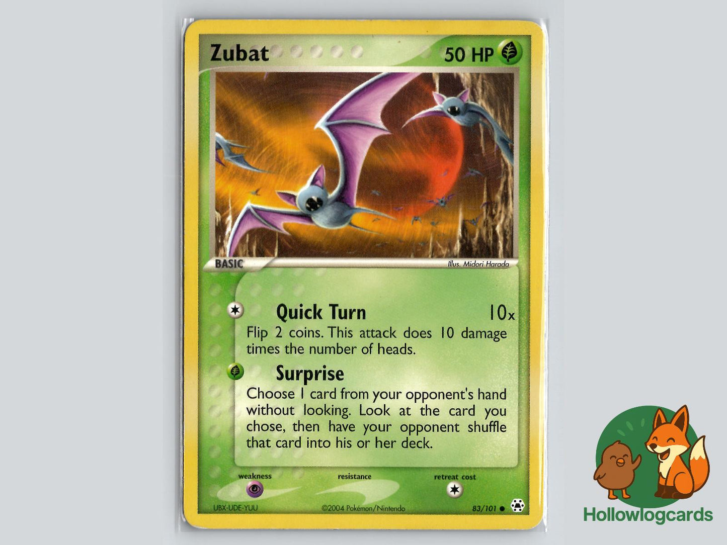 Zubat (83/101) - Hidden Legends Pokémon Card