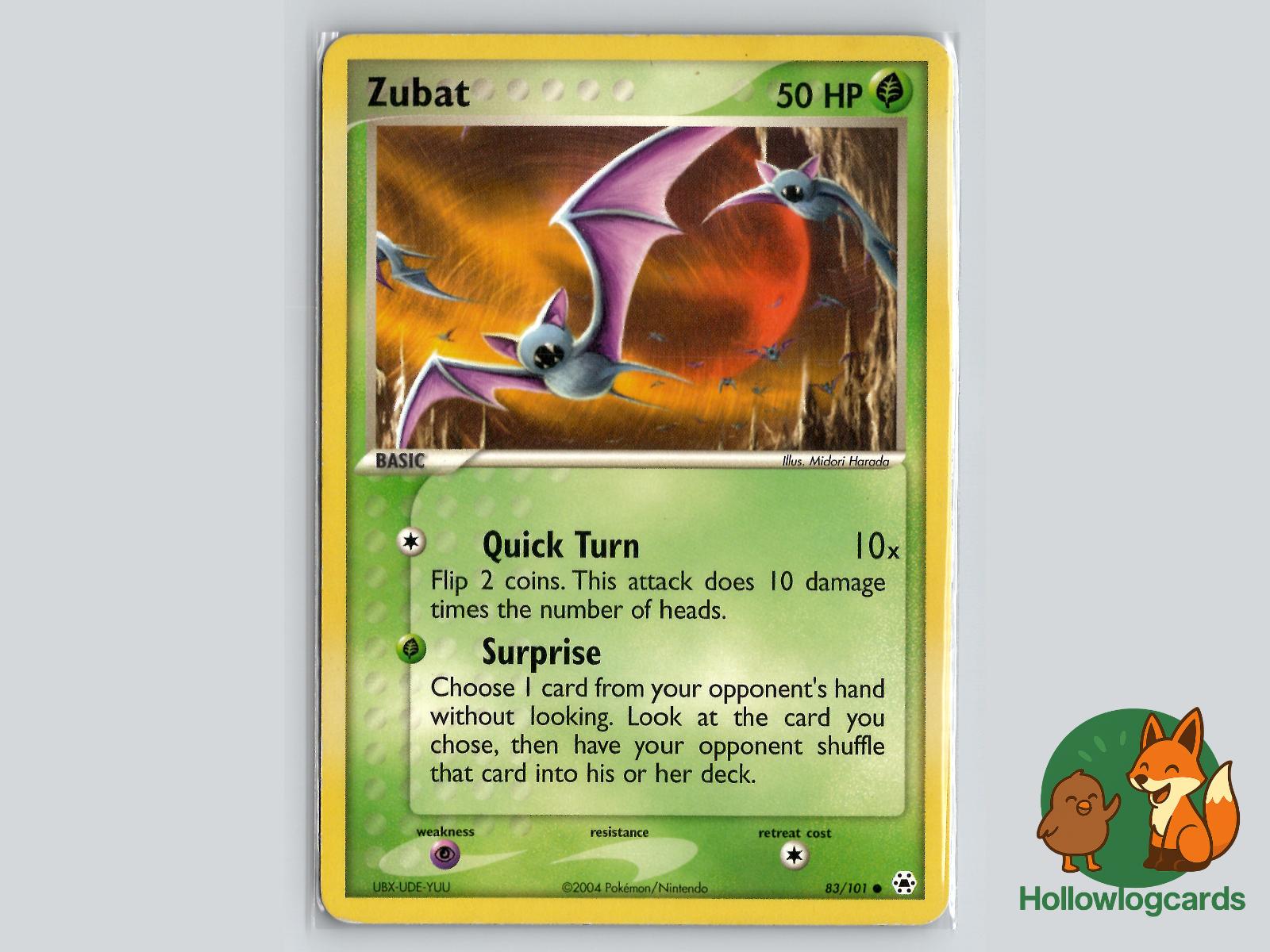 Zubat (83/101) - Hidden Legends Pokémon Card