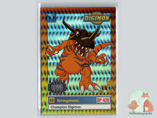 Greymon (19/34) 1999 Upper Deck Digimon card