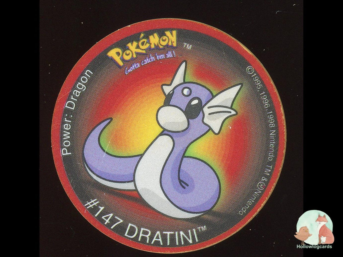 Dratini #147 2001 Pokémon Tazo - Heavily Played HP
