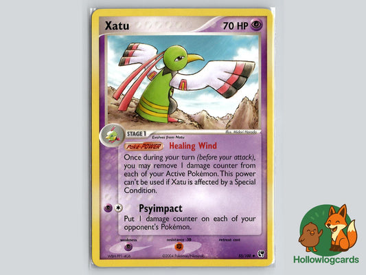 Xatu (55/100) - Sandstorm Pokémon Card