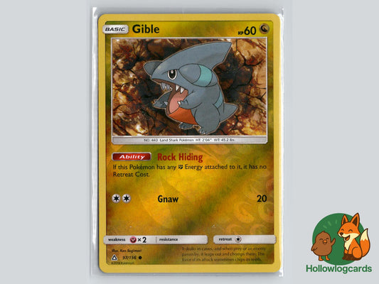 Gible (97/156) - Ultra Prism Pokémon Card