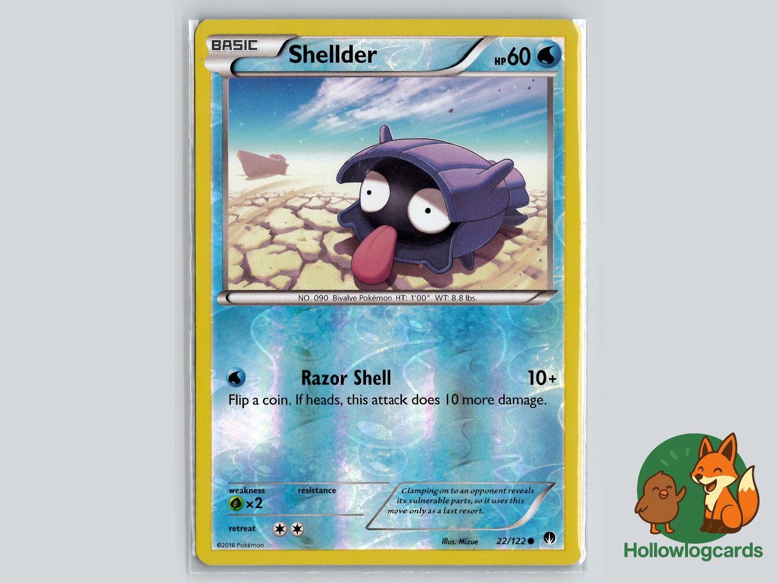Shellder (22/122) - BREAKpoint Pokémon Card