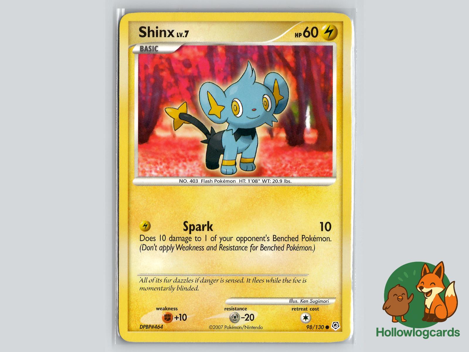 Shinx (98/130) - Diamond & Pearl Pokémon Card